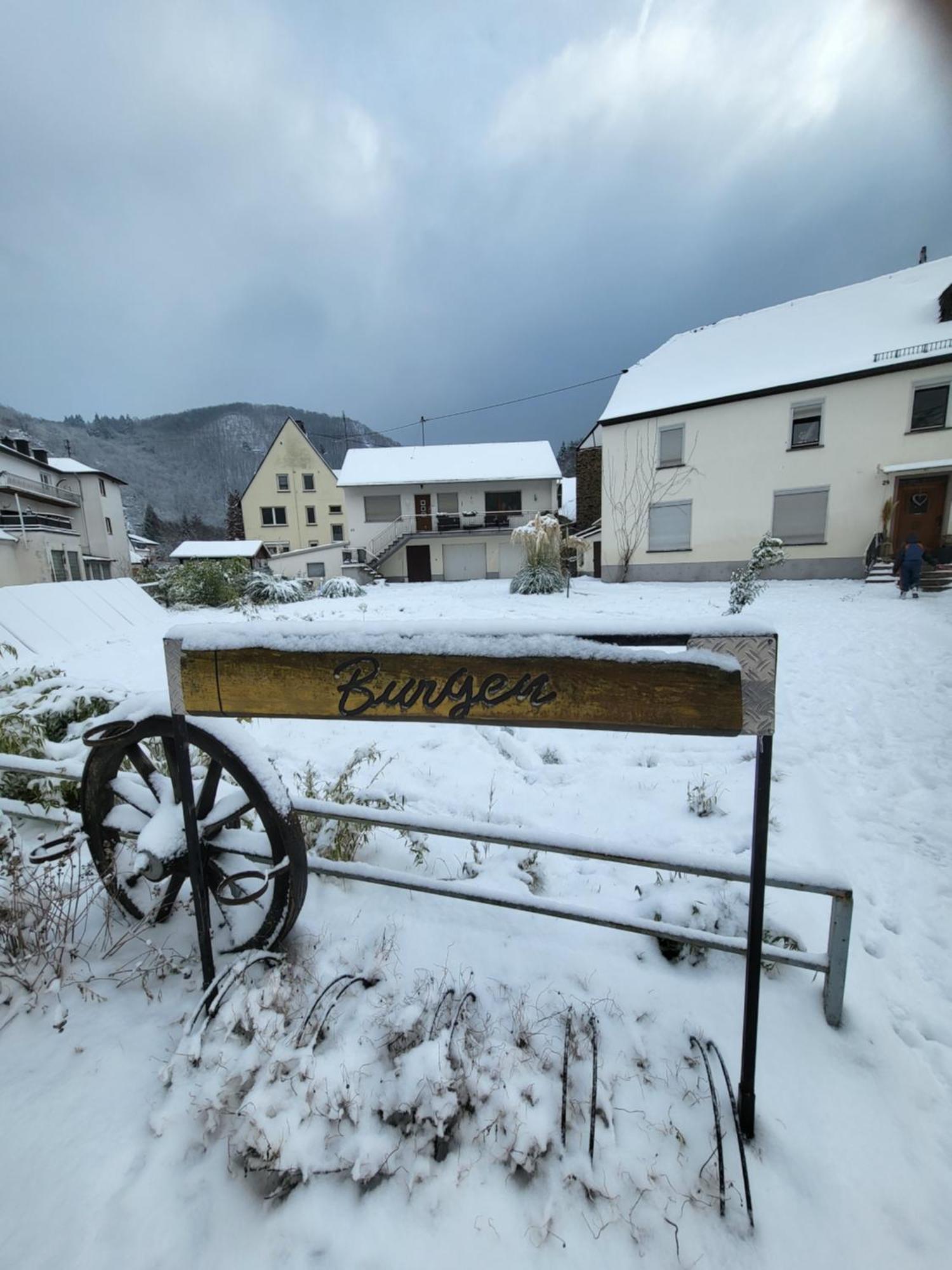 Burgener Burgblick Appartement Burgen  Buitenkant foto